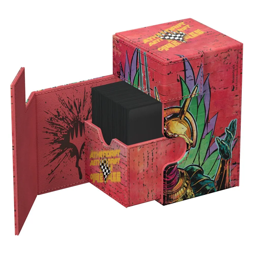 Ultimate Guard Flip'n'Tray 100+ Xenoskin (90 x 90 x 145 mm) Magic: The Gathering "Aetherdrift" - Hazoret Godseeker